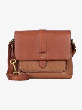 Fossil | Kinley Small Leather Crossbody Bag – Rich Brown